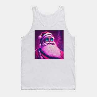 Santa Claus Goes to Vegas Tank Top